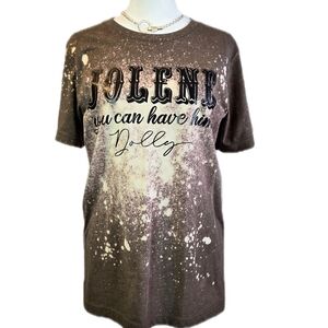 Hand Crafted Brown Graphic Tee